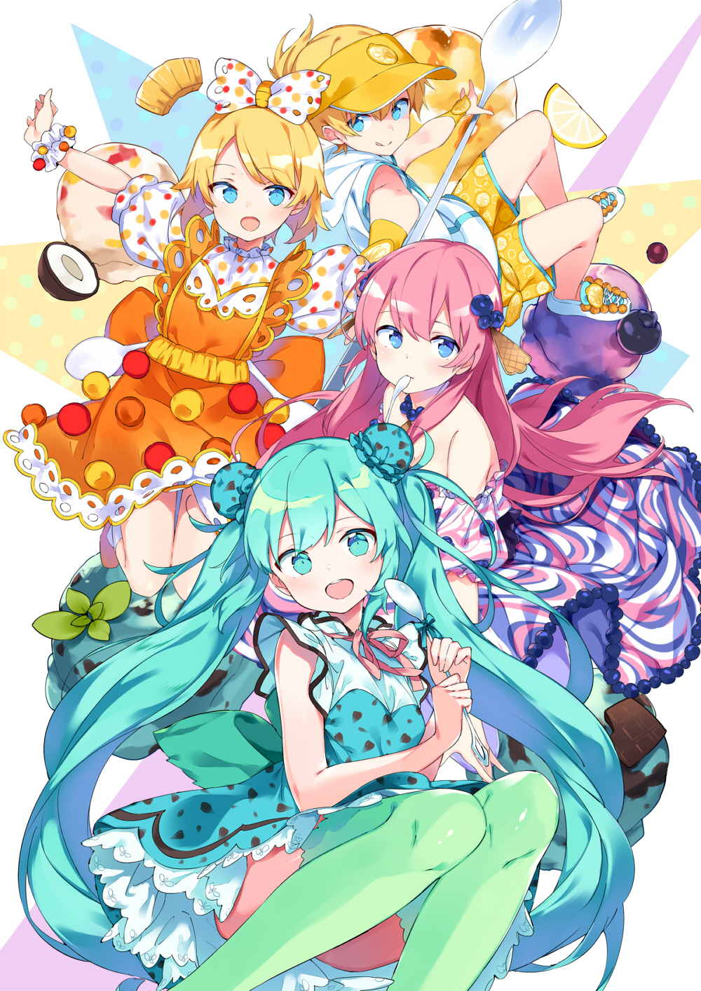 仕事絵】「【お仕事】初音ミク×ドンキホーテアイスクリームパーティー