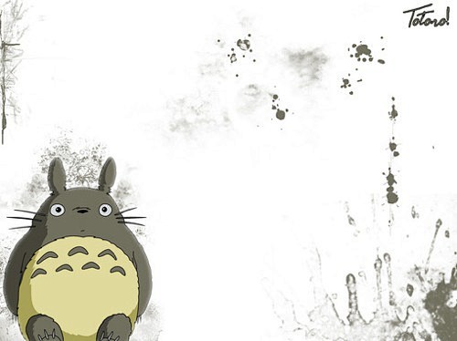 龙猫插画~~感谢喜欢， 阿糖是个动漫宅~...