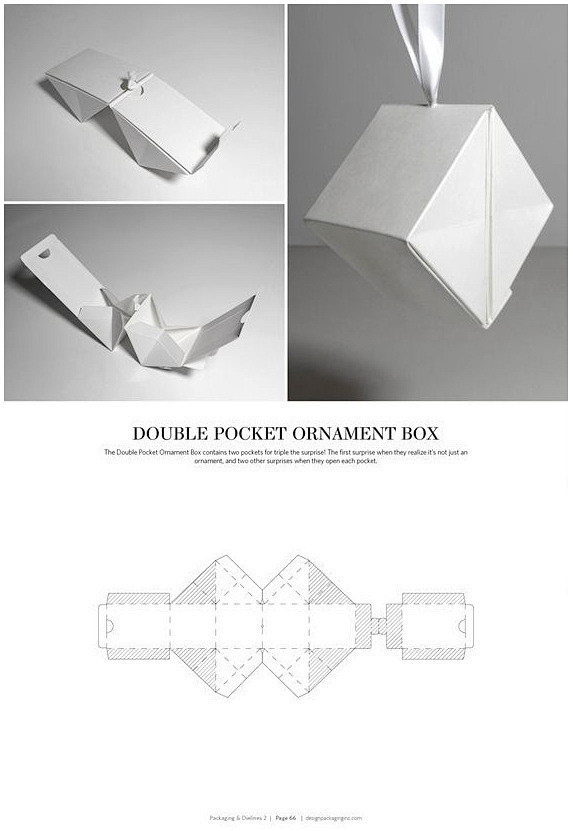 不同的盒型包装设计展开图，转需留存~ ​...