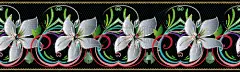 国境线,式样,三维图形,华丽的,纺织品,华贵,壁纸,复古,花