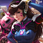 D.Va, Jonathan Hamilton : D.Va from Blizzard's Overwatch!