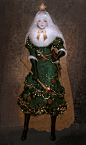 Christmas Tree Girl, Jungsun Lee : Christmas Tree Girl by Jungsun Lee on ArtStation.
