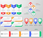  infographic elements 信息可视化图框 文字框 流程图 图表 时间轴 (3)