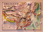 Gological maps of China on Behance