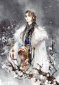 四君子_鸦青染__插画师作品_涂鸦王国gracg.com