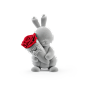 roseonly诺誓 甜心兔-嫣红
