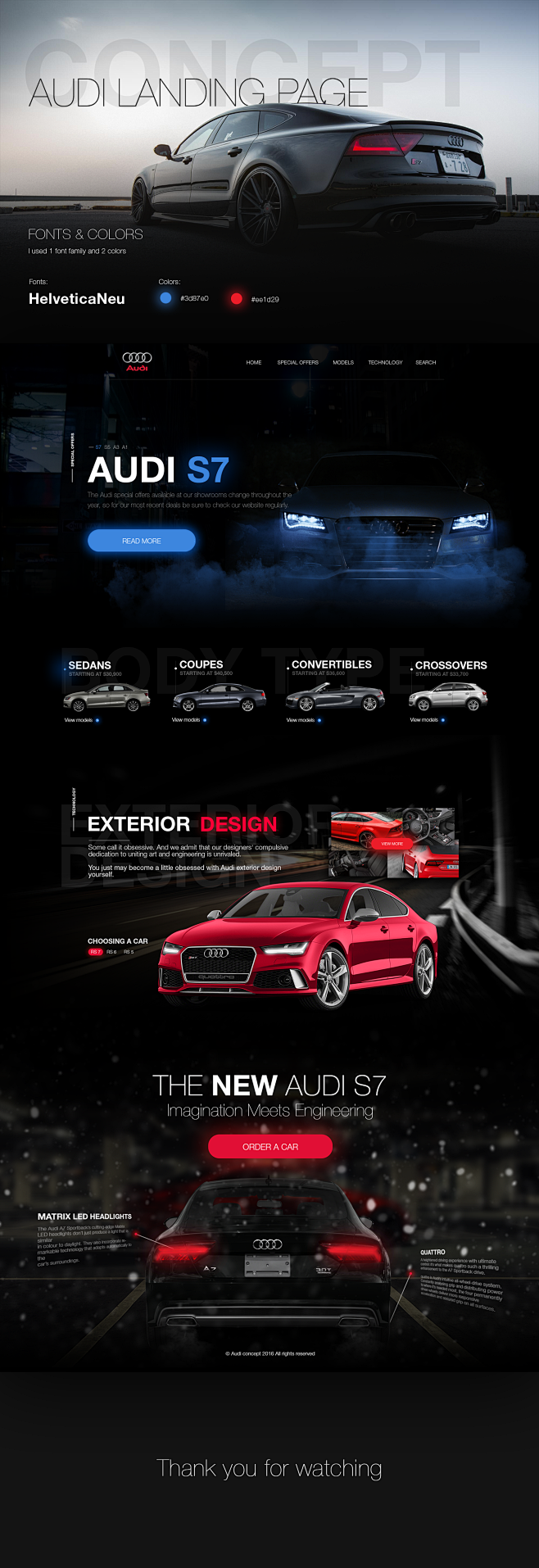 Audi Landing Page | ...