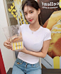韩国紧致小脸美女，苗条又丰满的性感身材超迷人
