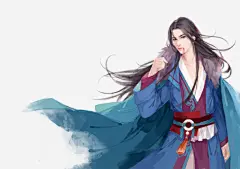 古风动漫人物高清素材 平面电商 创意素材 png素材