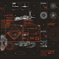 Audi : Visual conception of a futuristic Audi UI — for the short film "Vorsprung". Commissioned by Topalsson.