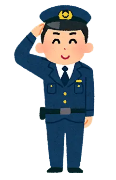 外国警察 公务员 保安 火警 交警 卡通 插画 免扣 素材 手绘 pngjob_police_man