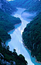 蓝峡谷，维农，法国
Blue Canyon, Verdon, France