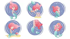 卡通美人鱼  - 源文件下载【酷图网】卡通美人鱼,卡通,素材,插图,元素,矢量,可爱,美人鱼插画,美人鱼,小美人鱼,海报素材,手绘,手绘美人鱼,美人鱼素材,美人鱼元素,人鱼公主,鲛人,海妖,绘本,海底世界,水族馆,水下,人鱼,唯美,梦幻,童话,女性,人物,美女,鱼美人,海底,性感美人鱼,女孩,幼儿园,宝宝宴,粉色,蓝色,珍珠,贝壳,宝箱