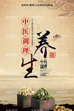 中医养生传统活动宣传海报素材  - 源文件下载【酷图网】中医养生,传统,活动,宣传,海报,素材,