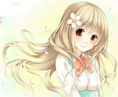 萌 Q版 二次元 美女 插画 动漫