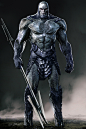 Darkseid Design for Zack Snyder's Justice League , Jerad Marantz : Working on Darkseid was a complete honor. He is easily one of the most iconic characters in the DC universe and I could not believe my luck when I got the chance to take on this character.