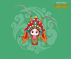 卡通京剧|动漫娃娃|卡通京剧娃娃|国产动漫|国产漫画