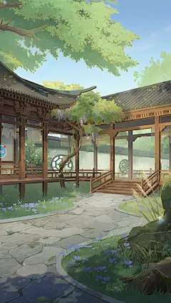 古代小姐闺房房间模型-花瓣网