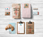 Branding for the coffee shop Coffee Station : branding for coffee shop                      