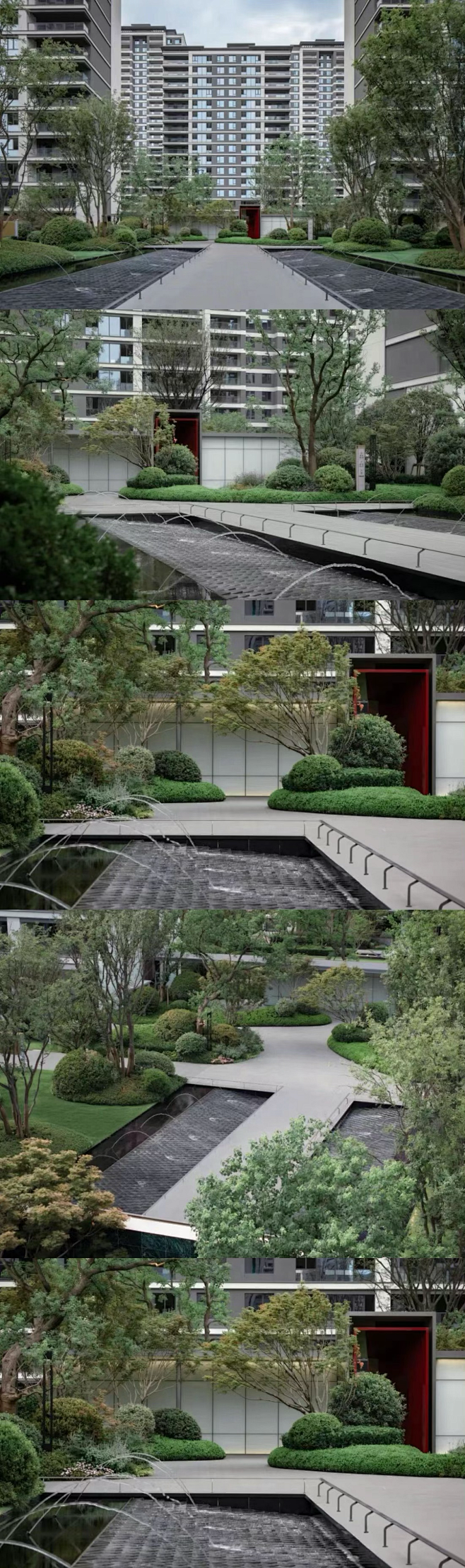 中国铁建西派樘樾大区
林泉夹道，水光变换...