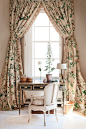 in love with these drapes // deeda blair's bedroom