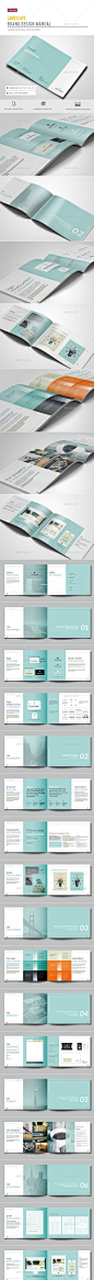 Brand Guidelines - 44 Pages - Corporate Brochures
