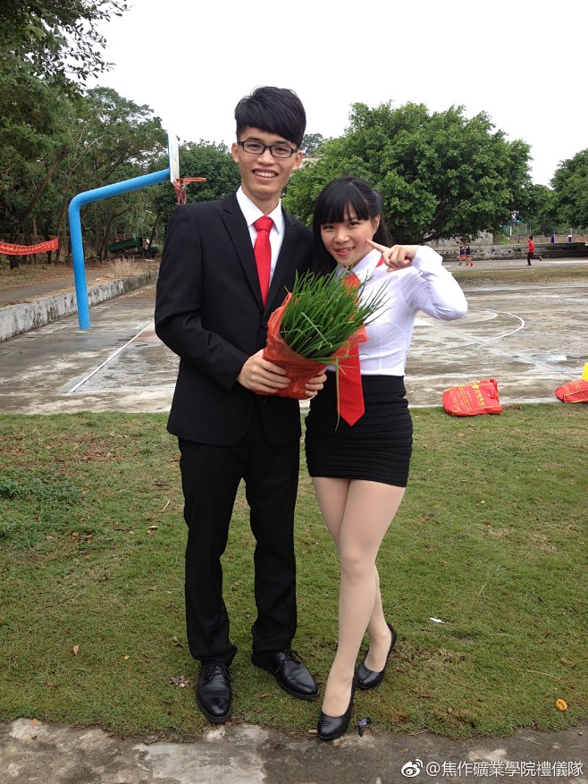 焦作矿业学院礼仪队的照片微相册