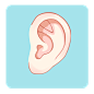 杯状耳 耳朵 耳朵畸形 招风耳 耳朵整形 整形 卡通 Q版