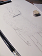 Hand drawing creatures on Behance