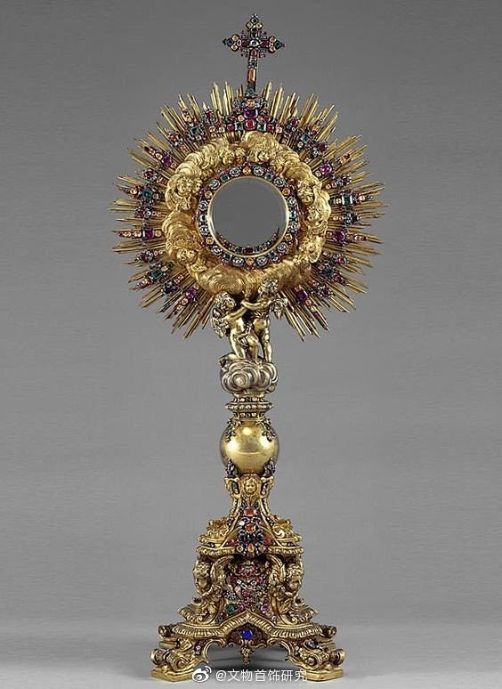 monstrance圣体匣圣体光圣体盒等罗马天主教圣公会教堂等在一些宗教