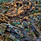 Thunder Mountain From Above : how cool! show this to the kids before your next Disney trip