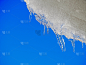 冰柱,小的,天空,海洋,寒冷,排水口,环境,霜,雪,天气