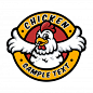 Chicken logo mascot Premium Vector