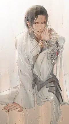 古剑奇谭三 同人图 插画 壁纸 | 玄戈：脖子一凉…… | 半次元-第一中文COS绘画小说社区