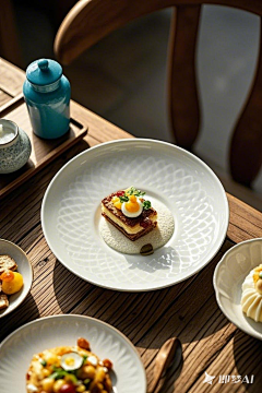 丝言Katrina采集到餐饮设计摆盘