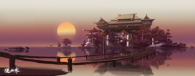 《逆水寒》色彩草图页-2018-2019