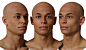 80 x New HD Head Scans