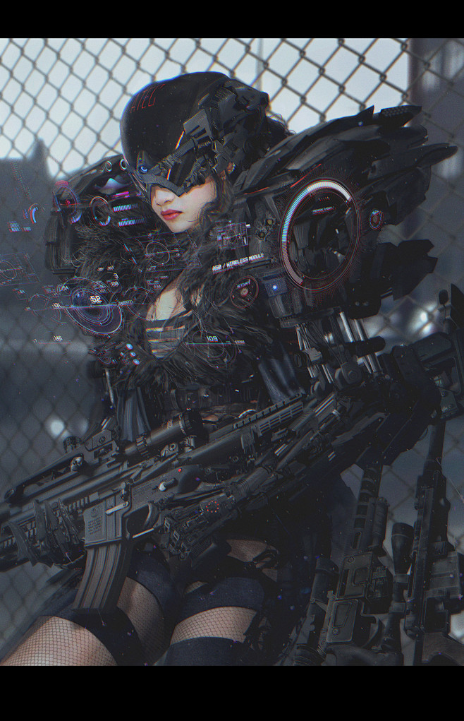 Rifle Cyborg, ATEC (...