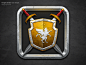 Knight Shield icon design