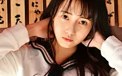 日系水手服美女电脑壁纸下载