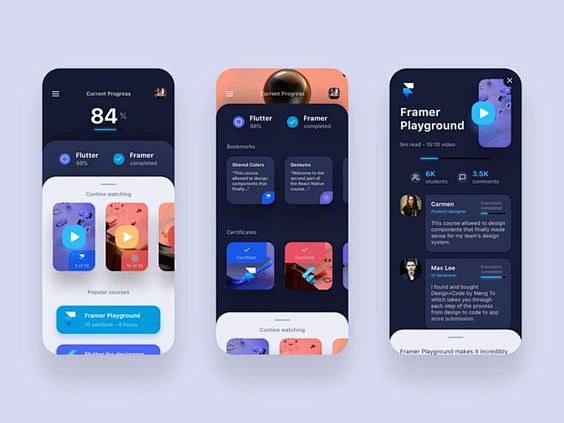 Double Cards UI by M...
