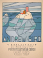 GigPosters.com - Andrew Bird - Jeff Parker #采集大赛#