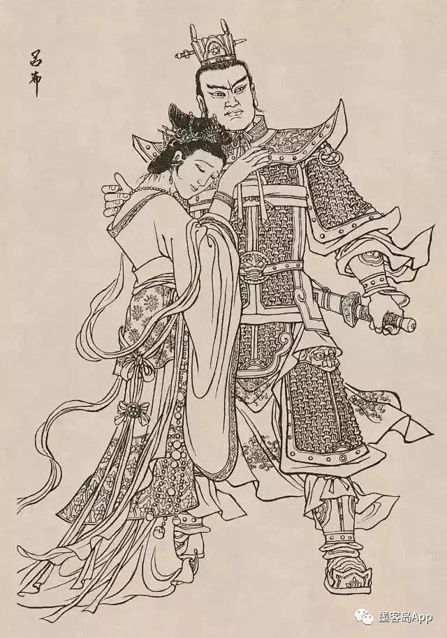 最全的古代人物白描集锦（120P）_工笔...