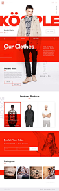Webdesign - E-commerce & Product page