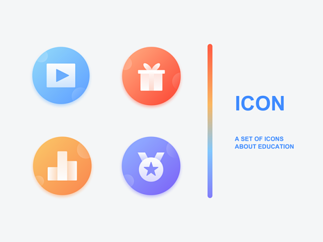 ICON 应用 ios 设计 ux ui...