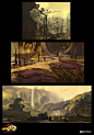 Eden-6 Environments, Adam Ybarra : Various concepts for maps  and  the biome on Eden-6
Art Direction by Scott Kester