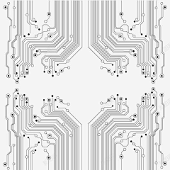 邓小胖W采集到科技线路纹理