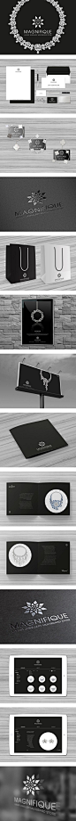MAGNIFIQUE Luxury Jewellery Multibrand Store by Ven Klement, via Behance. Tres magnifique #jewelry #identity #packaging #branding PD