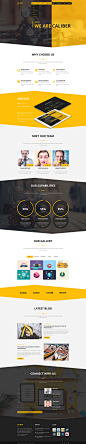 Bootstrap3黄黑色系分割式布局企业网站 - Caliber
 
模板世界 - 分享、下载最新最全的网站模板