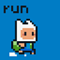 Adventure Time | Finn Pixel Sprite by LHTeam